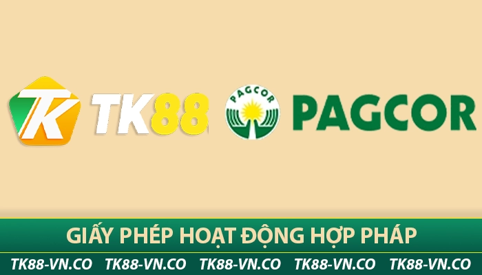 TK88 đã được cấp phép hoạt động hợp pháp 100%